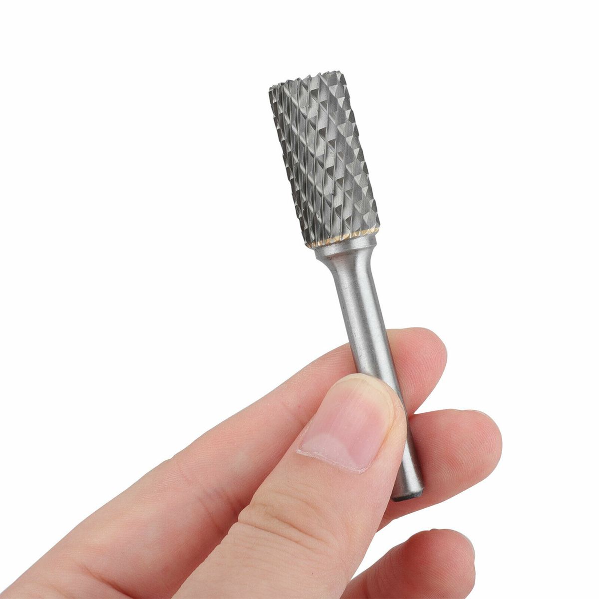 5Pcs 1/4 Inch Double Cut Tungsten Carbide Rotary Burr Die