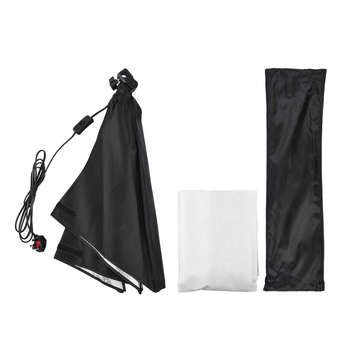 50*70cm Studio Photography Softbox with E27 Socket Carry Bag for Live Streaming Portrait Product Photo Video