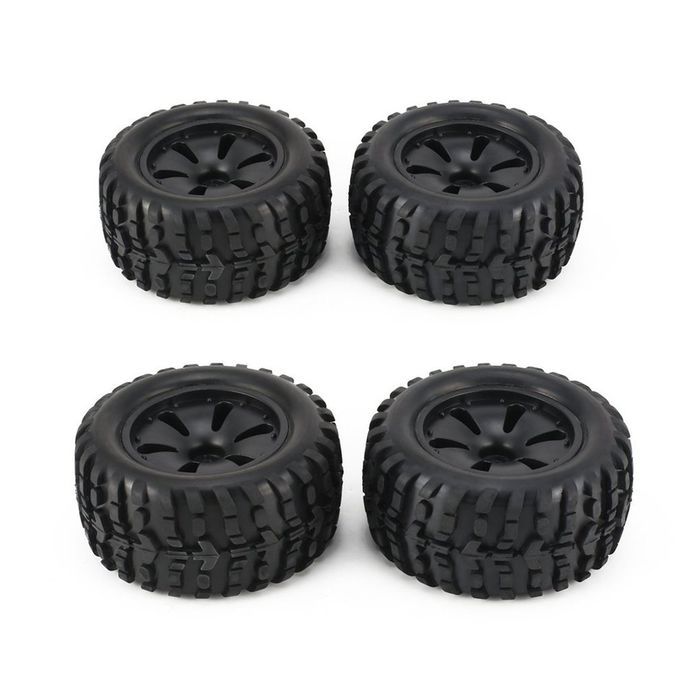 ZD Ra Ing 1 : 10 Tire Monster Tru K Rim Wheel For  L Savage Ra Ing R   Ar-black