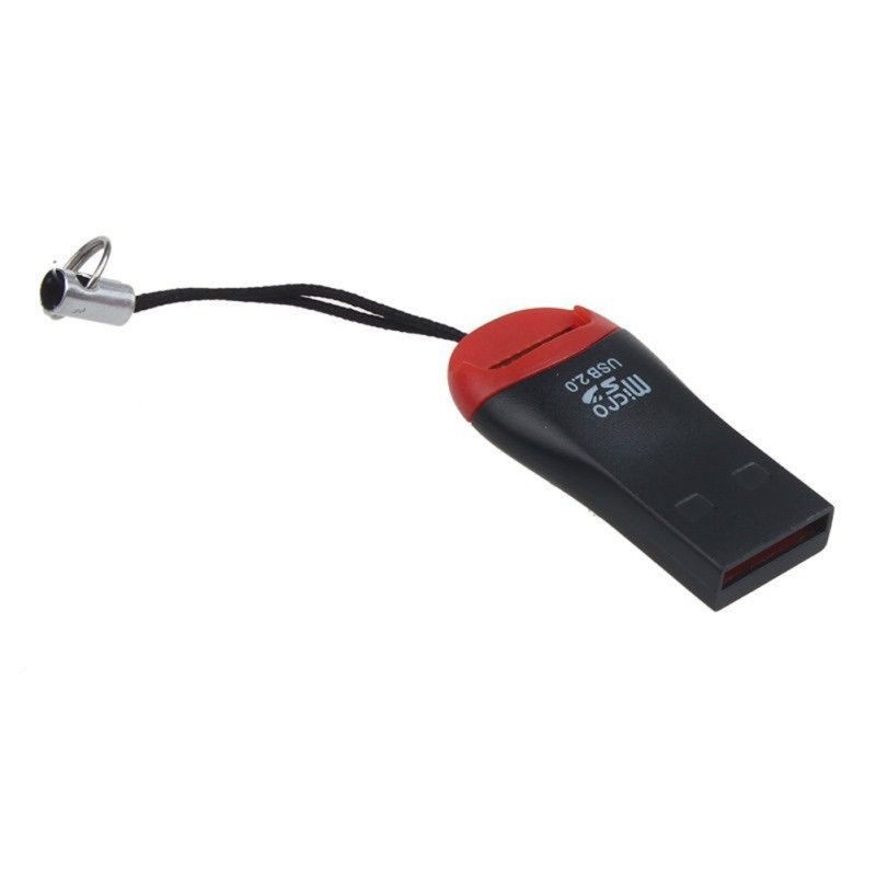 5Pcs Portable USB 2.0 TF Flash Memory Micro SD Card Reader-