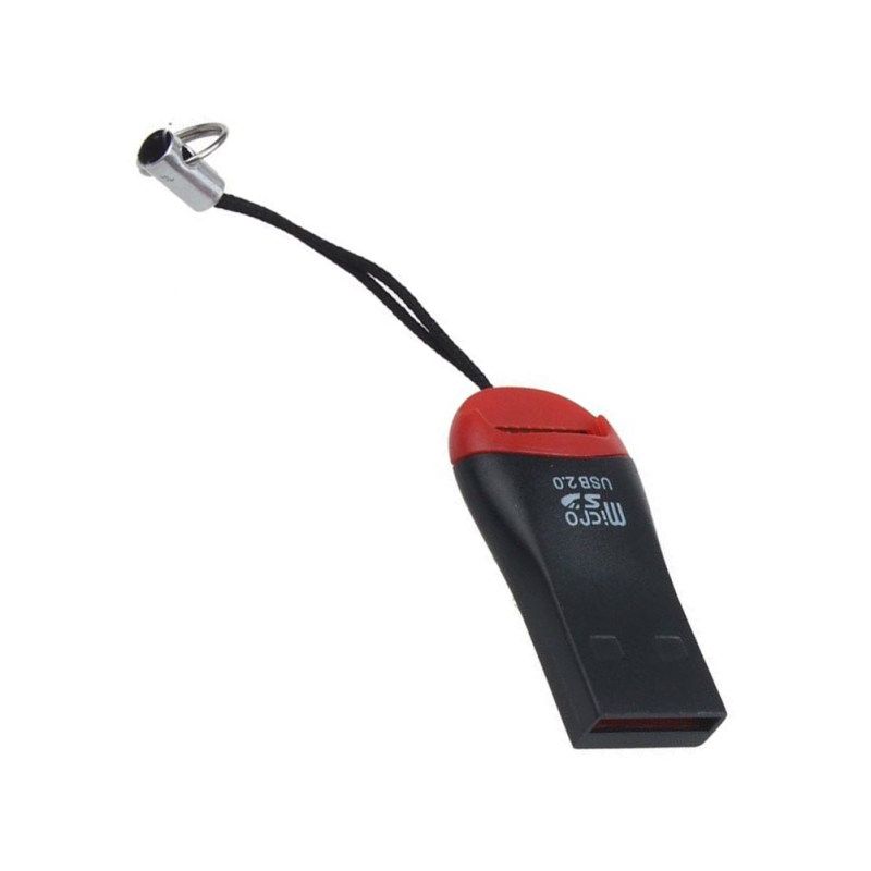 5Pcs Portable USB 2.0 TF Flash Memory Micro SD Card Reader-