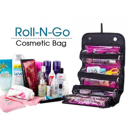 Roll-n-go Cosmetics & Toiletry Bag