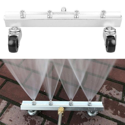 4 Nozzles Pressure Washer Car Undercarriage Cleaner Under Body Chassis Water Broom Garden Watering