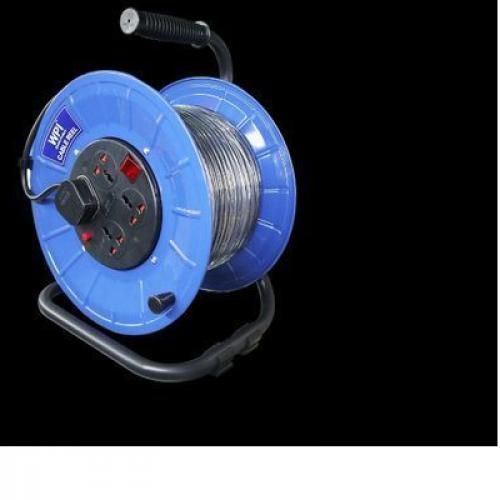 4 Way Heavy Duty Cable Reel Extension -25 Metres