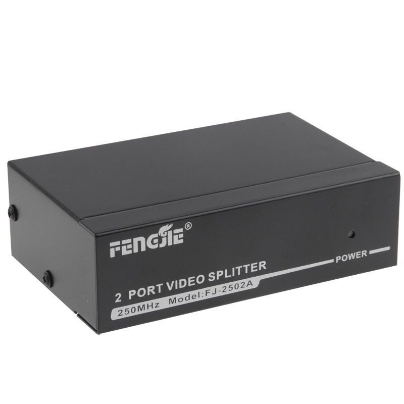 FJ-2502A 2 Port VGA Video Splitter