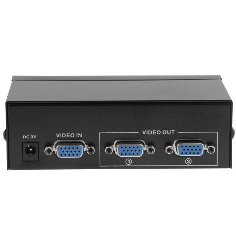 FJ-2502A 2 Port VGA Video Splitter