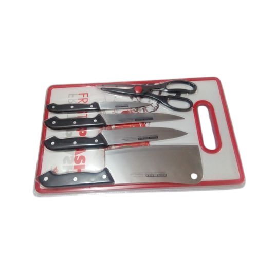 Kitchen Knives Set With Chopping Board