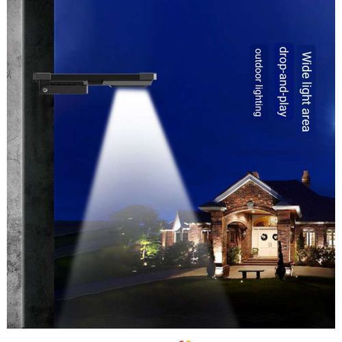 Portable Solar Energy Kit With 30W Floodlight And 2 Super Bright Bulbs