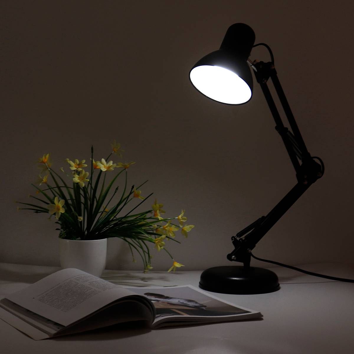 Adjustable Arm Desk Lamps/Reading Lamp For Bedroom,Study,Home,Office