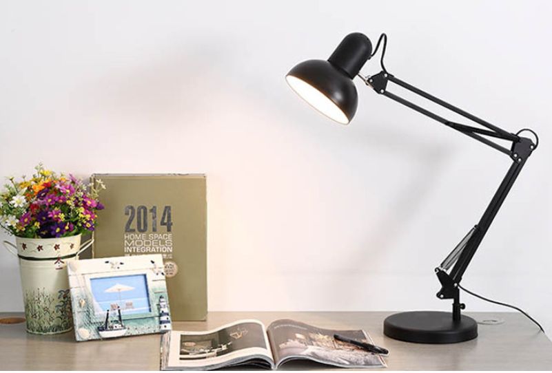 Adjustable Arm Desk Lamps/Reading Lamp For Bedroom,Study,Home,Office