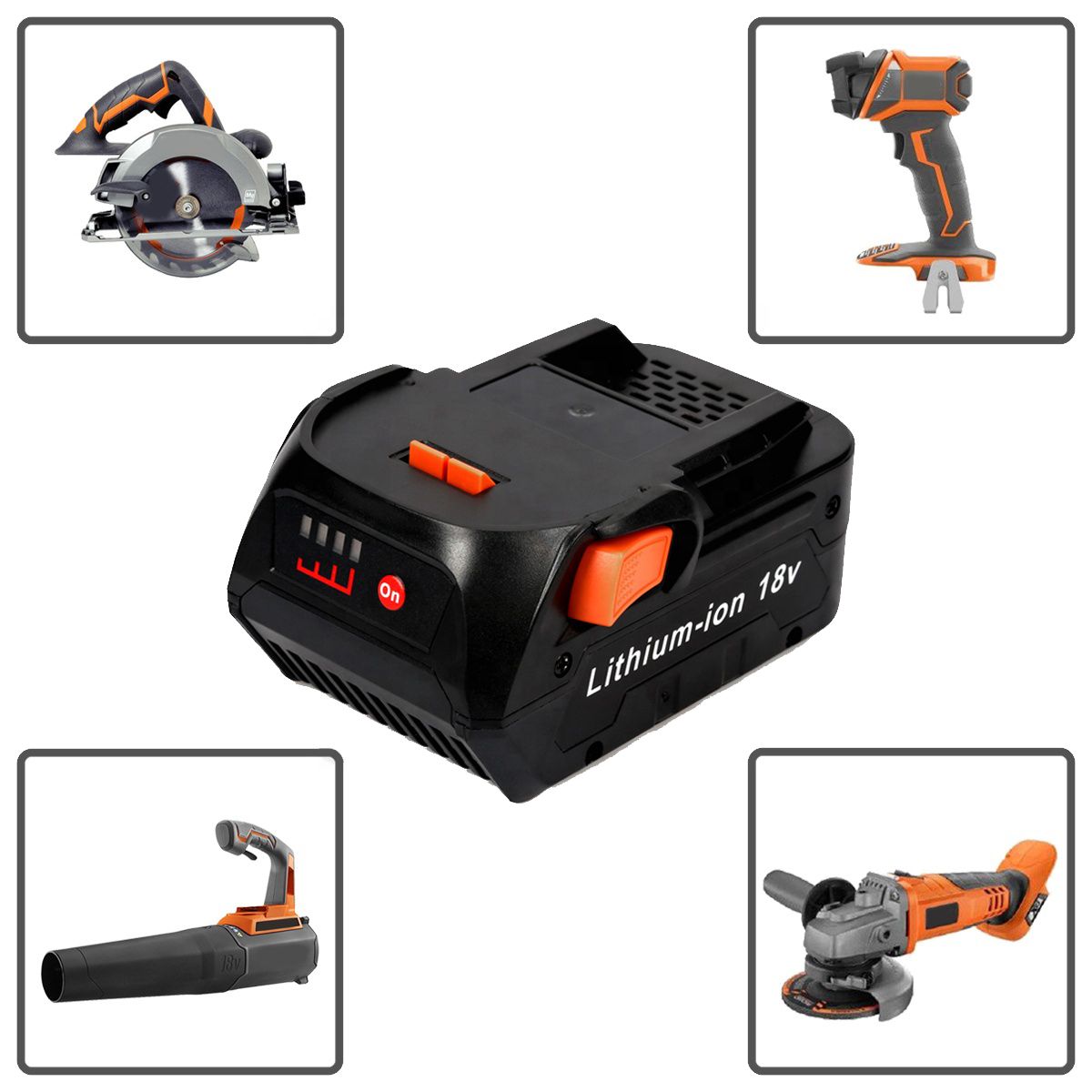 18V 60Ah Rechargeable Repment Battery for Power Drill Battiries Power R840083 R840085