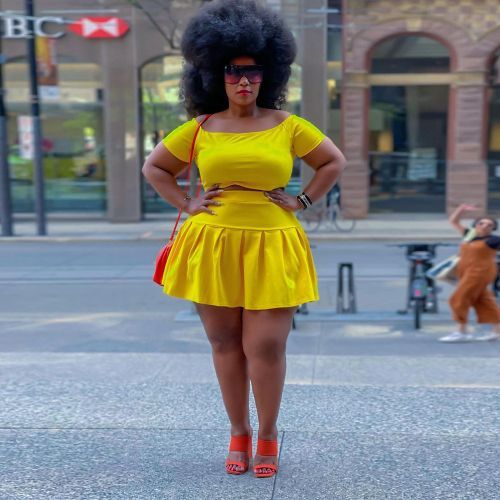 Plus Size 5XL 2 Piece Club Outfits Off Shoulder Crop Top Skirt Y Party Wear