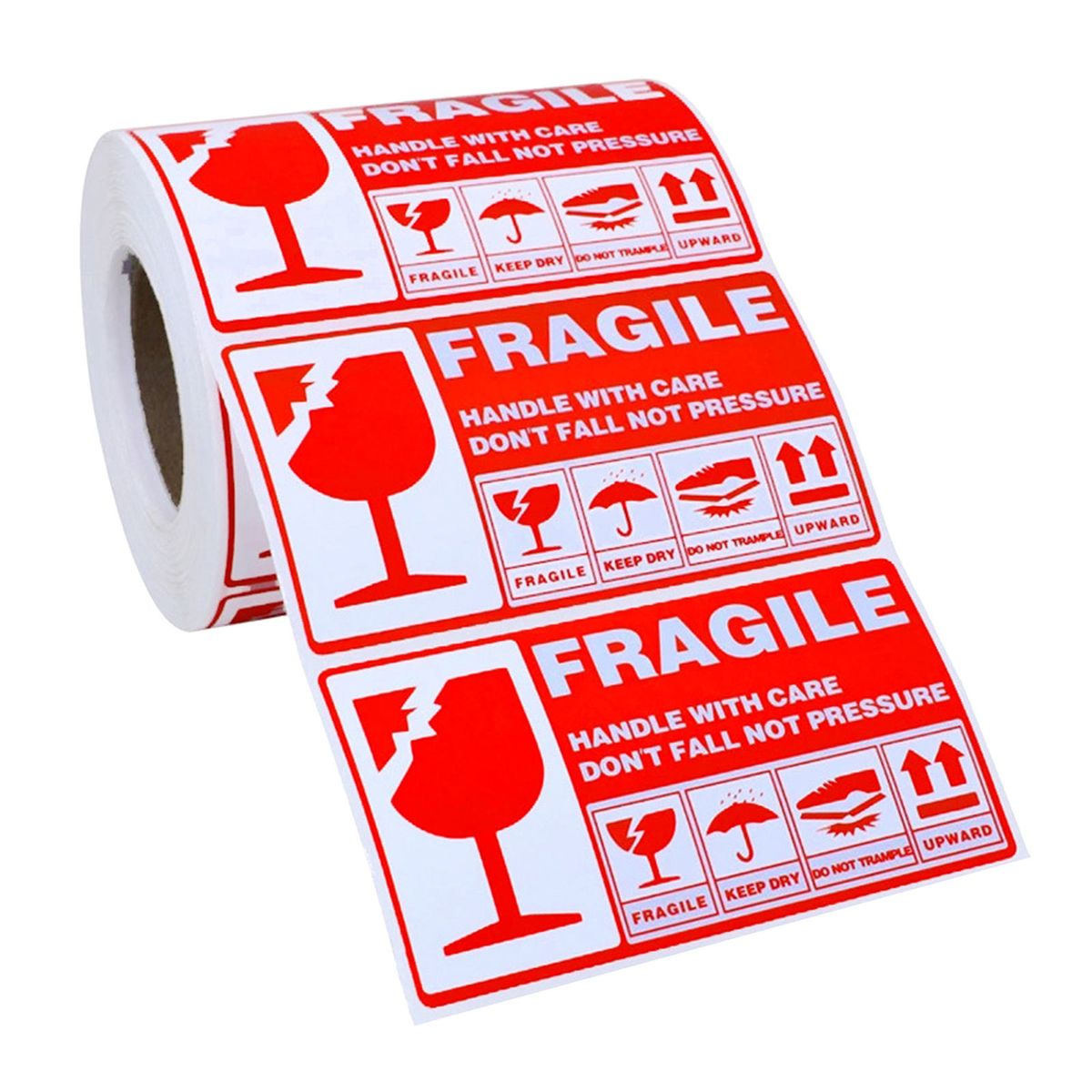 1 Roll Fragile Stickers For Apartment Home Labels Adhesive