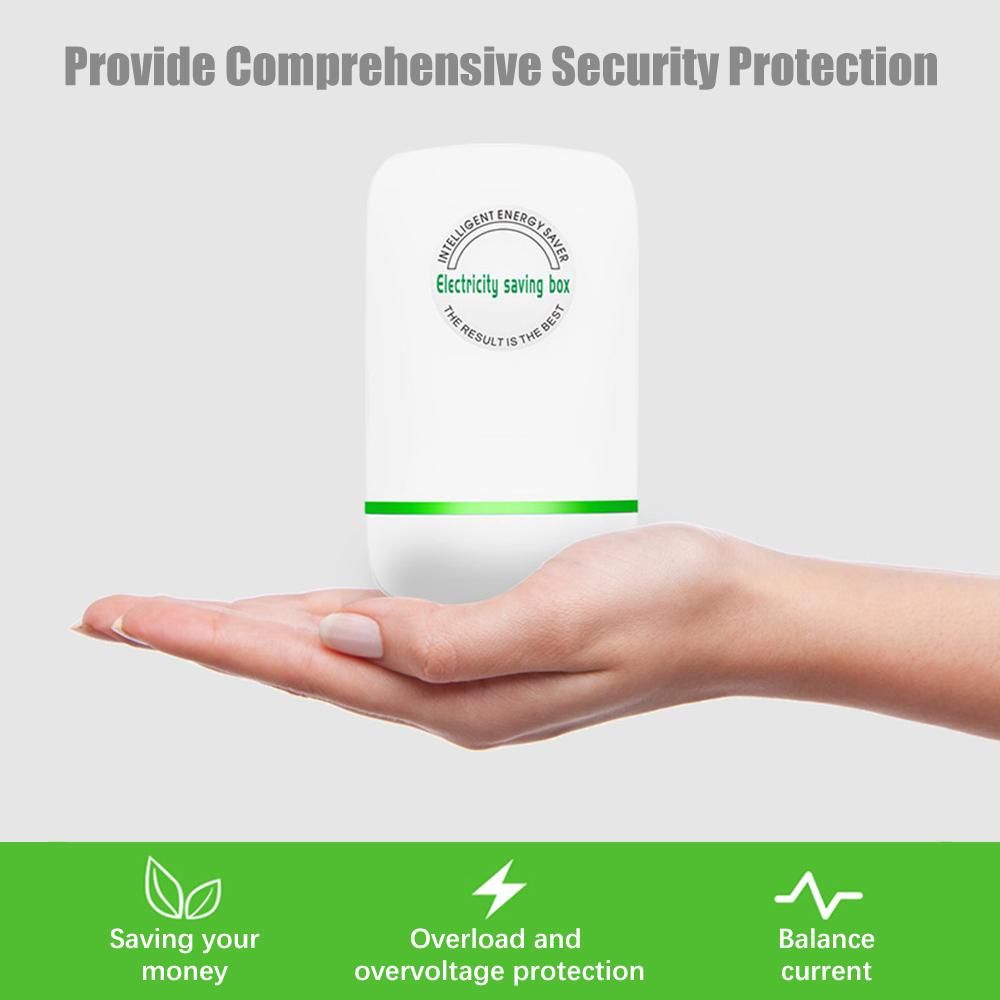 Power Saving Device Factor Household Energy Saver 28KW Intelligent High-efficient Appliance Plug in Electricity Saving Box Energy Power Saving Device 90V-250V AU Plug
