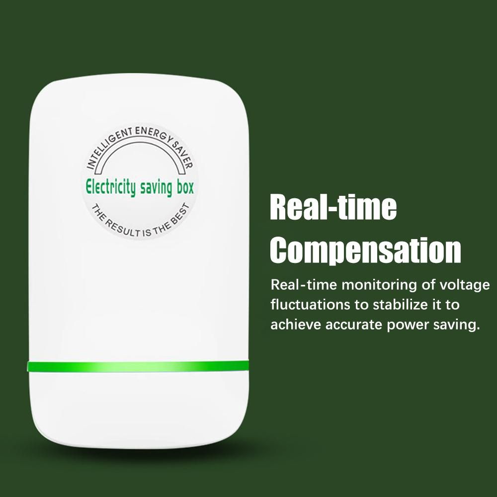 Power Saving Device Factor Household Energy Saver 28KW Intelligent High-efficient Appliance Plug in Electricity Saving Box Energy Power Saving Device 90V-250V AU Plug