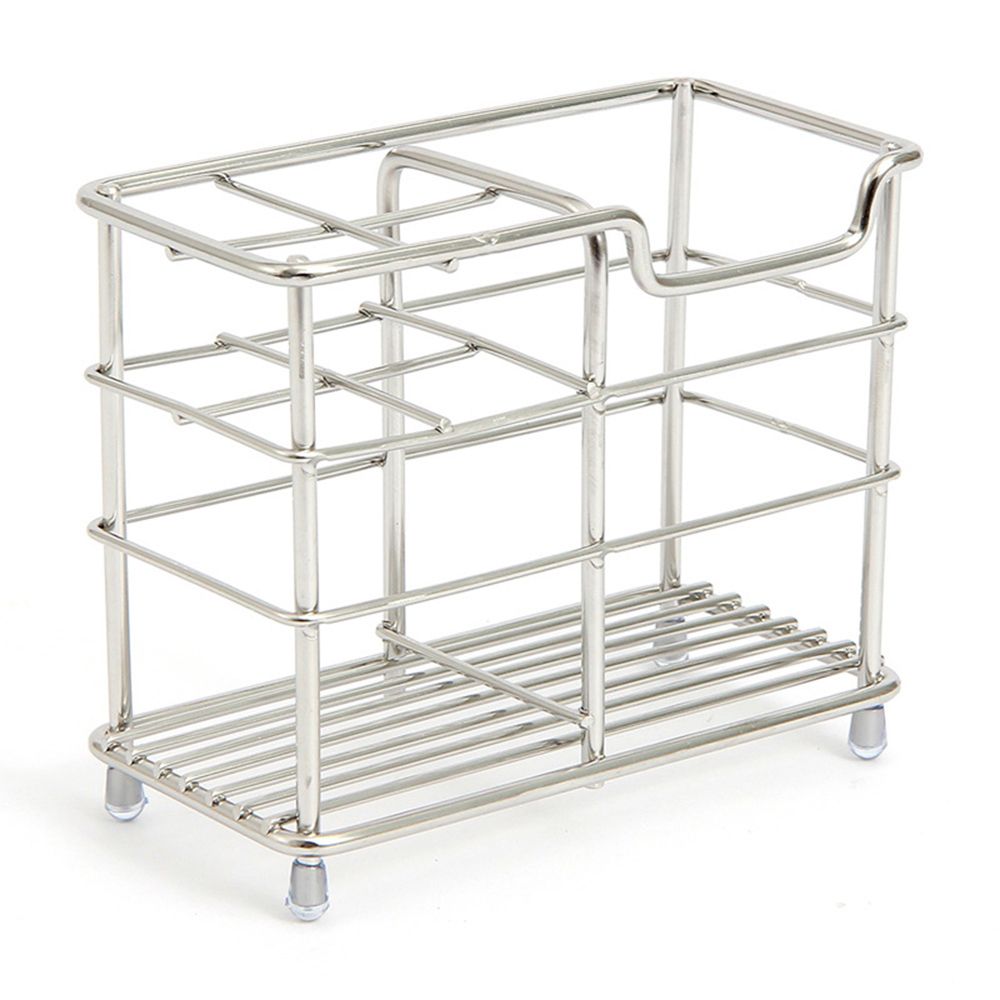 Toothbrush Holder Stainless Steel Bathroom Toothpaste Rack