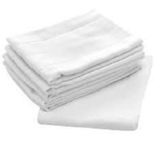 6 In A Pack X 2 Baby Multi Purpose White Towels -Napkins