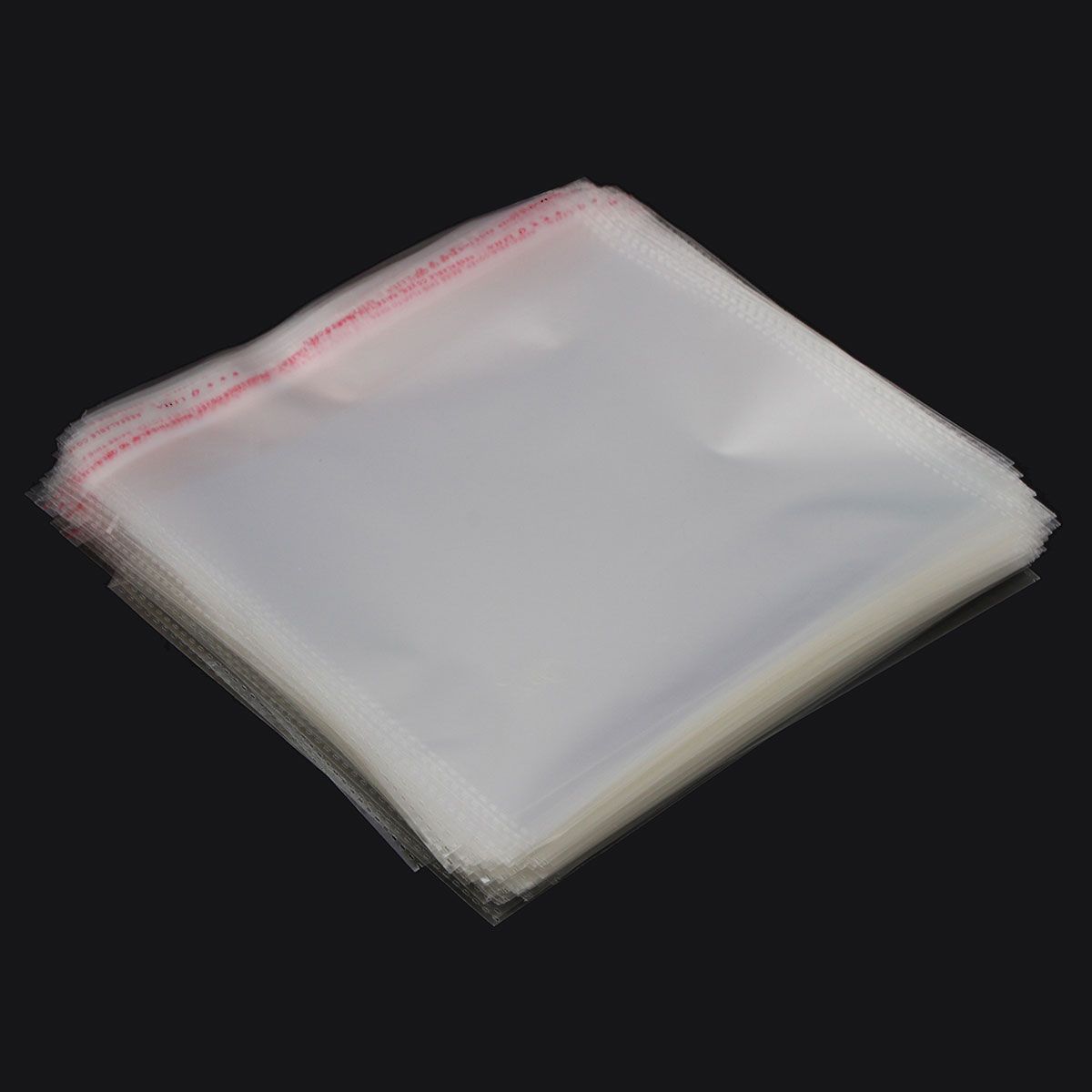20cmx20cm 200pcs Self Adhesive Plastic Bag OPP Transparent Jewelry Packaging