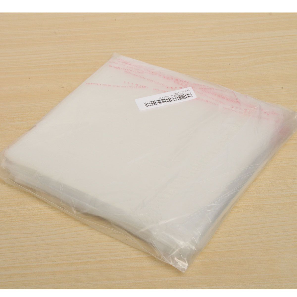 20cmx20cm 200pcs Self Adhesive Plastic Bag OPP Transparent Jewelry Packaging