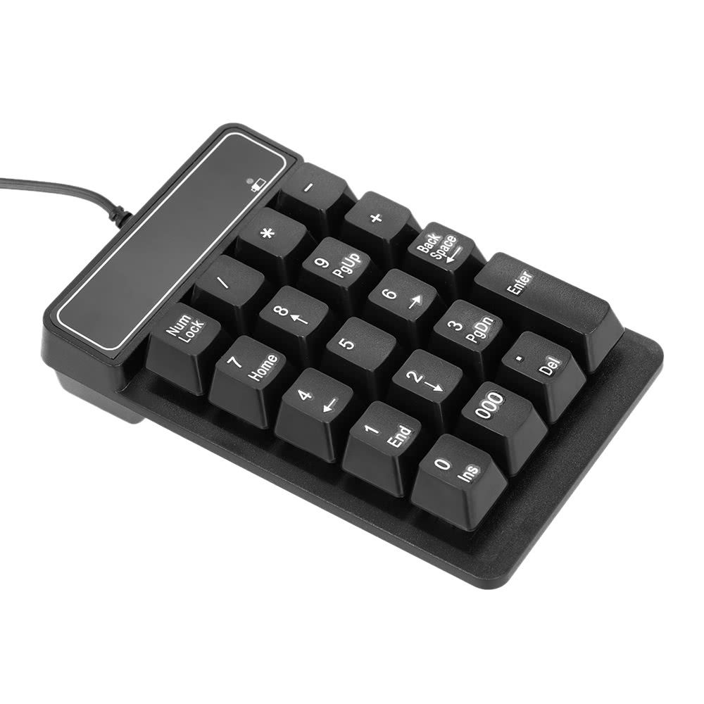 USB Wired Numeric Keypad Mechanical Feel Number Pad Keyboard