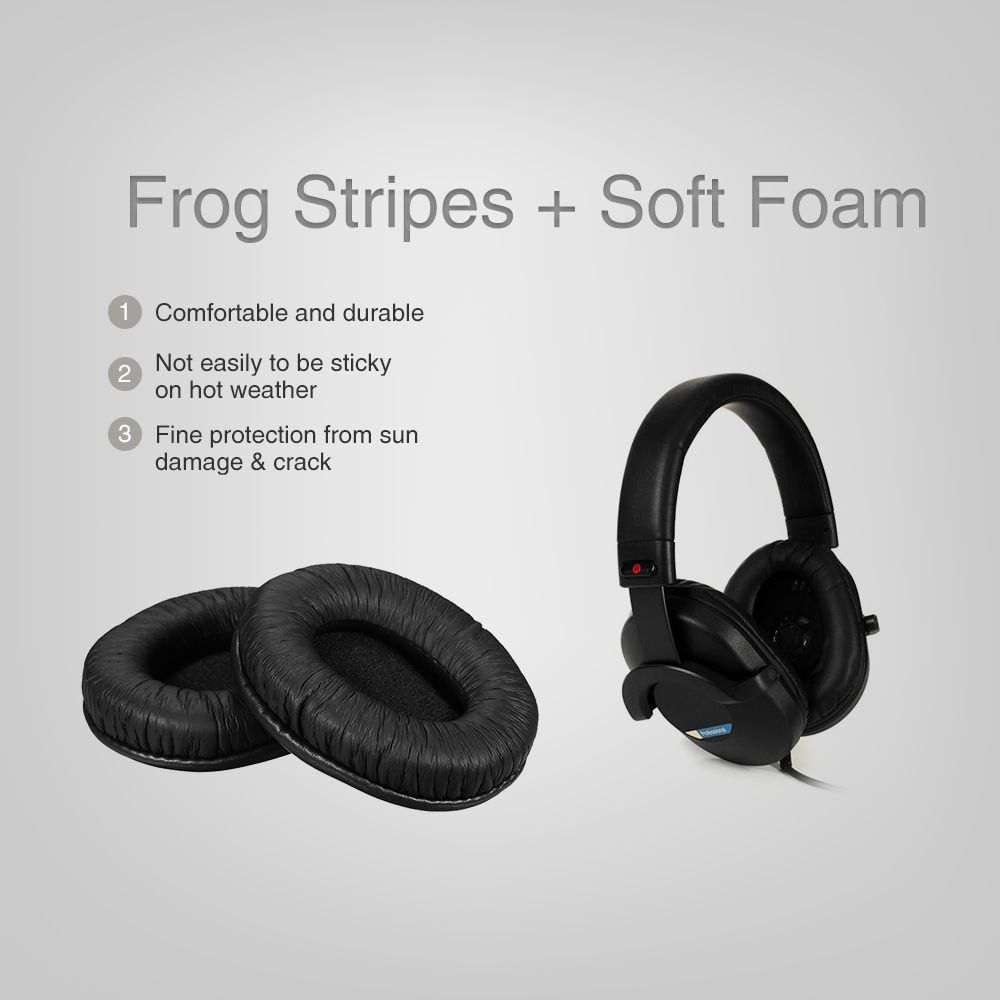 Replacement Memory Earpads Ear Pad Cushion For Sony MDR-7506