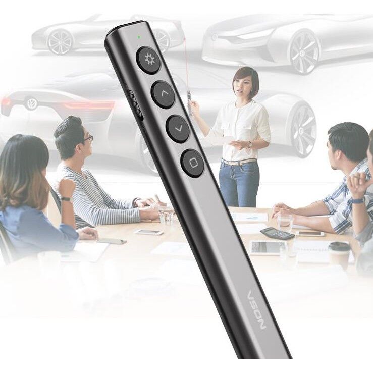 Wireless Office PPT Page Changing Pen Laser Pointer Remote
