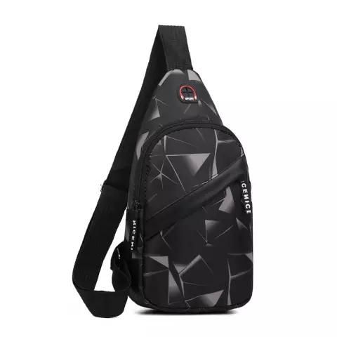 Classy Outdoor Travel Crossbody Bag With USB Port