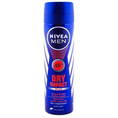 48hrs Antiperspirant Body Spray For Men - Dry Impact- 150ml