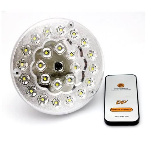 Dp Rechargeable Remote Control Led Light Bulb Screw Base