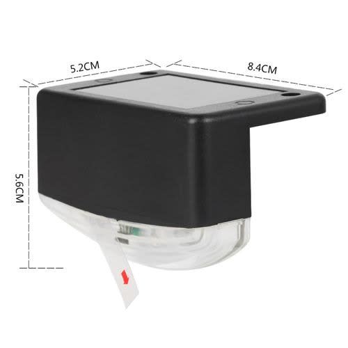 Solar Deck Outdoor Solar Stair Light - 1unit