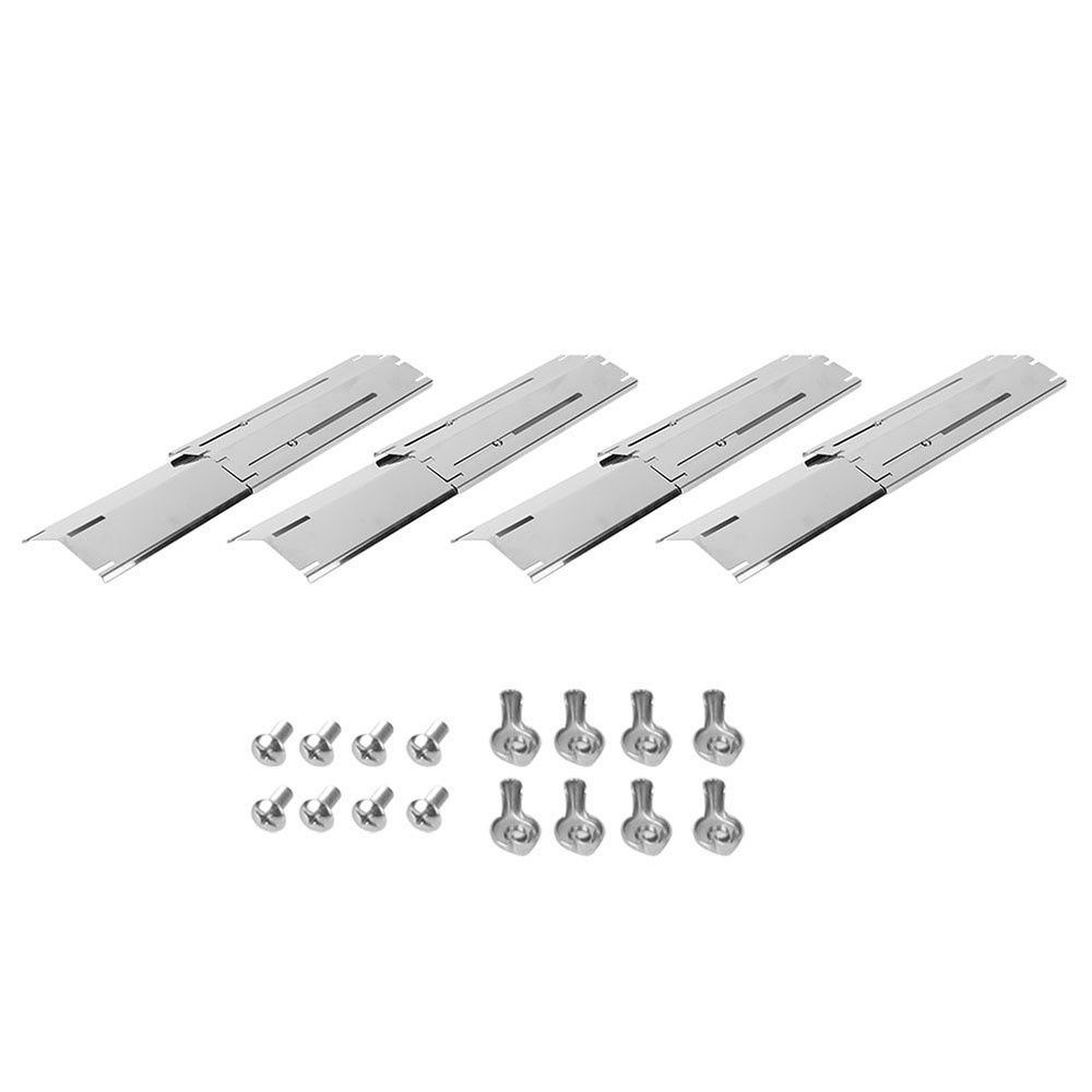 4Pcs Universal Flame Tamer Adjustable Grill Replacement