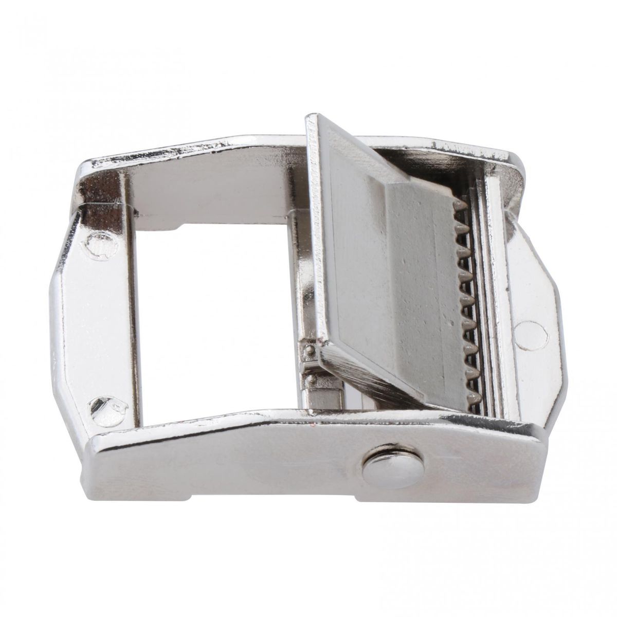 Heavy Kayak Webbing Buckle Adjustable Ladder Lock For Silver 1pcs