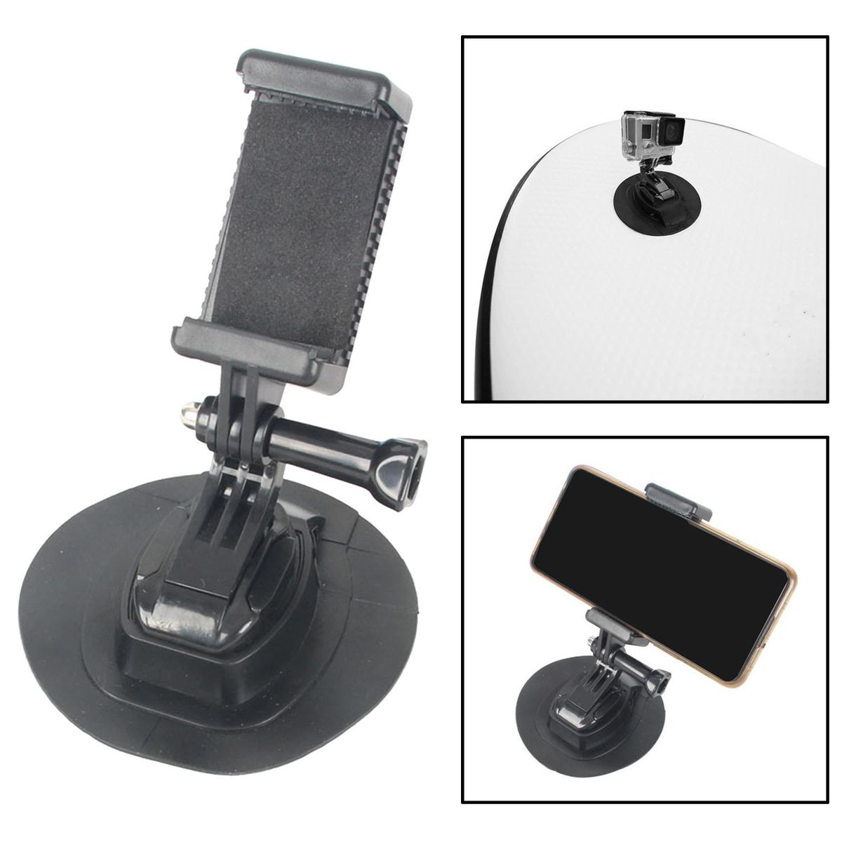 Portable Action Camera Surfing Set Stable For Surfboard Surfboard