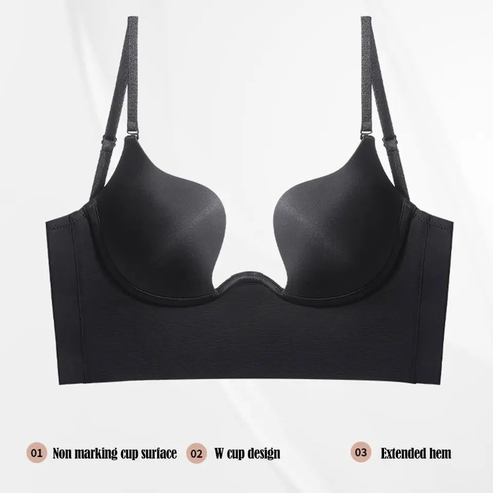 Women Backless Push Up Chest Lingerie