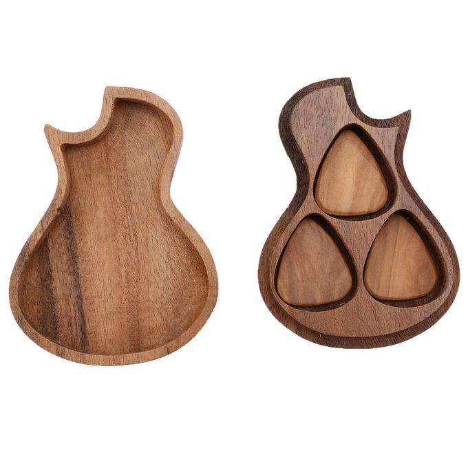 Guitar Pi K Box Three Latti Es Natural Wooden Paddle Suit Guitar A  Essories-wood