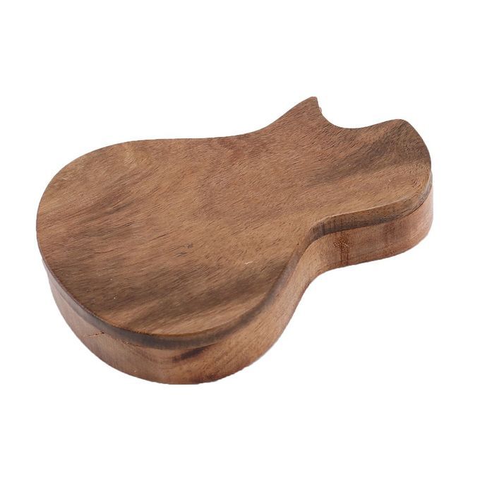 Guitar Pi K Box Three Latti Es Natural Wooden Paddle Suit Guitar A  Essories-wood