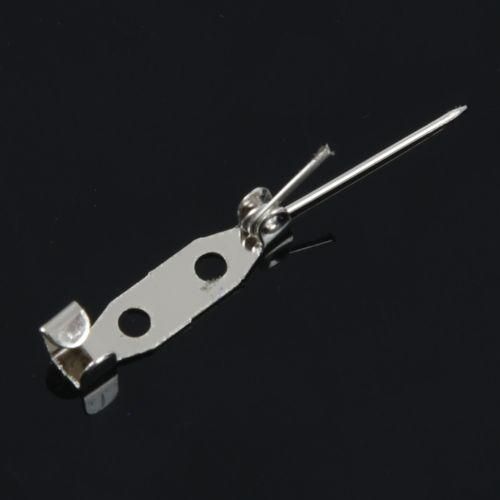 30 Brooch Bar Backs Safety Pins Catch Findings Small
