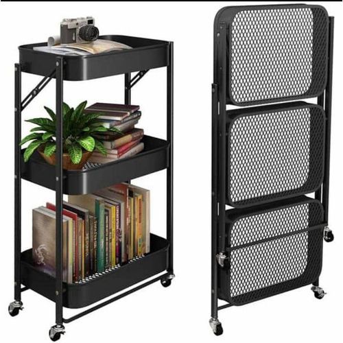 3 Tier Fruits & Vegetable Kitchen Trolley