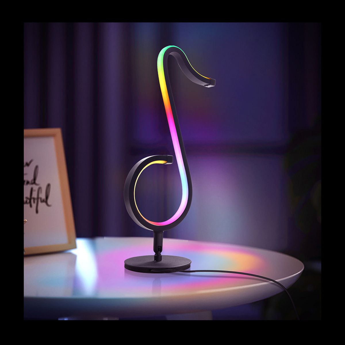 Smart LED Light RGB IC Smart Ambiance Night Light Remote
