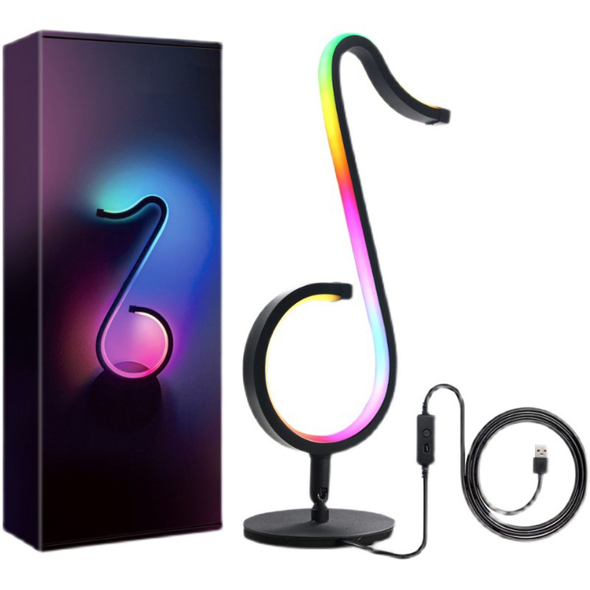 Smart LED Light RGB IC Smart Ambiance Night Light Remote