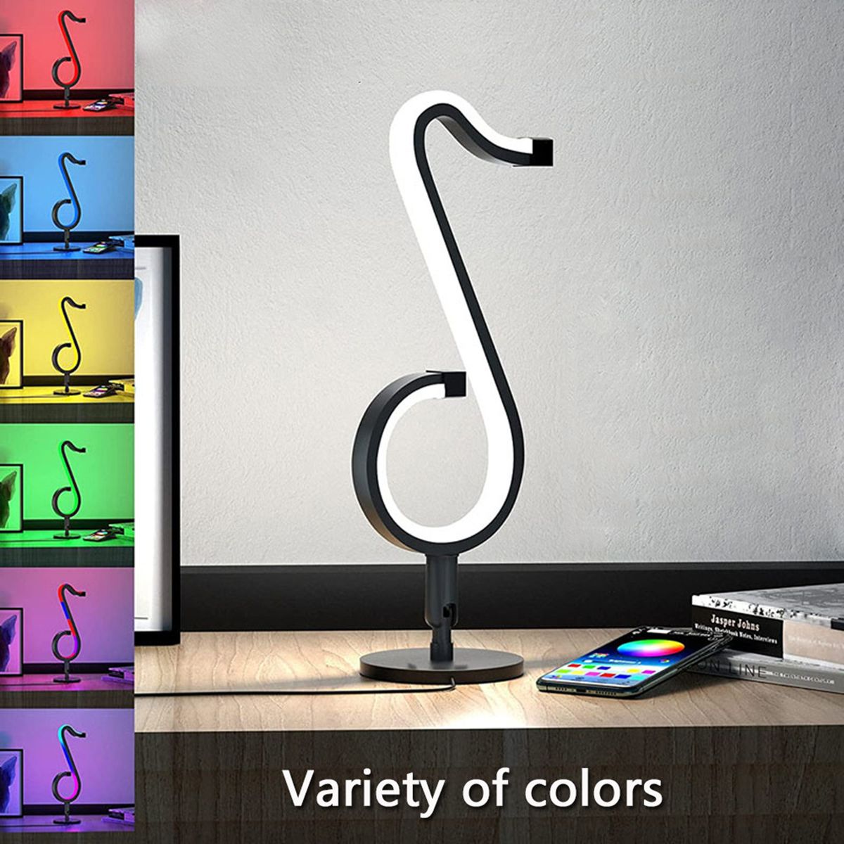 Smart LED Light RGB IC Smart Ambiance Night Light Remote