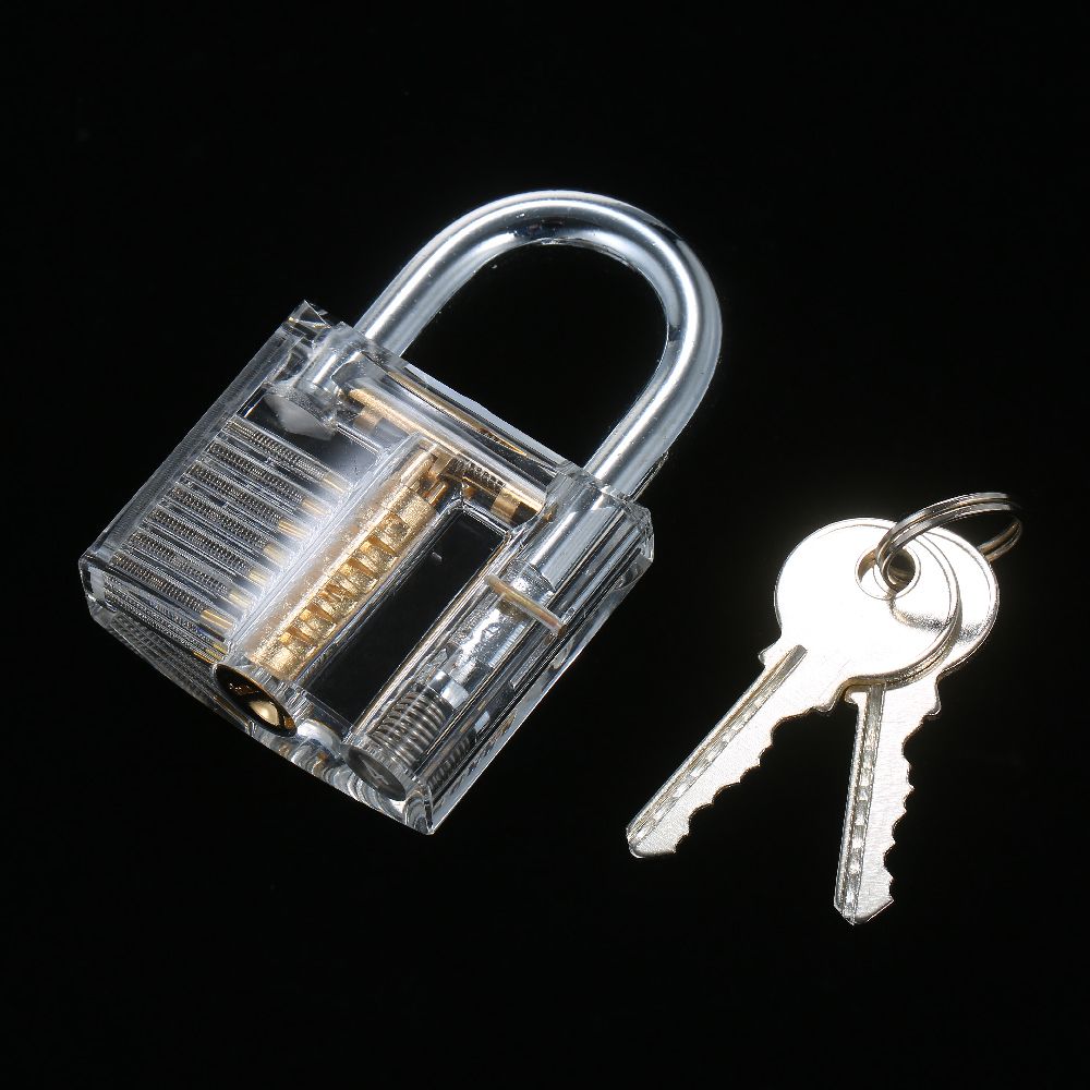 Training Transparent Padlock Visible Padlocks Lock Picking