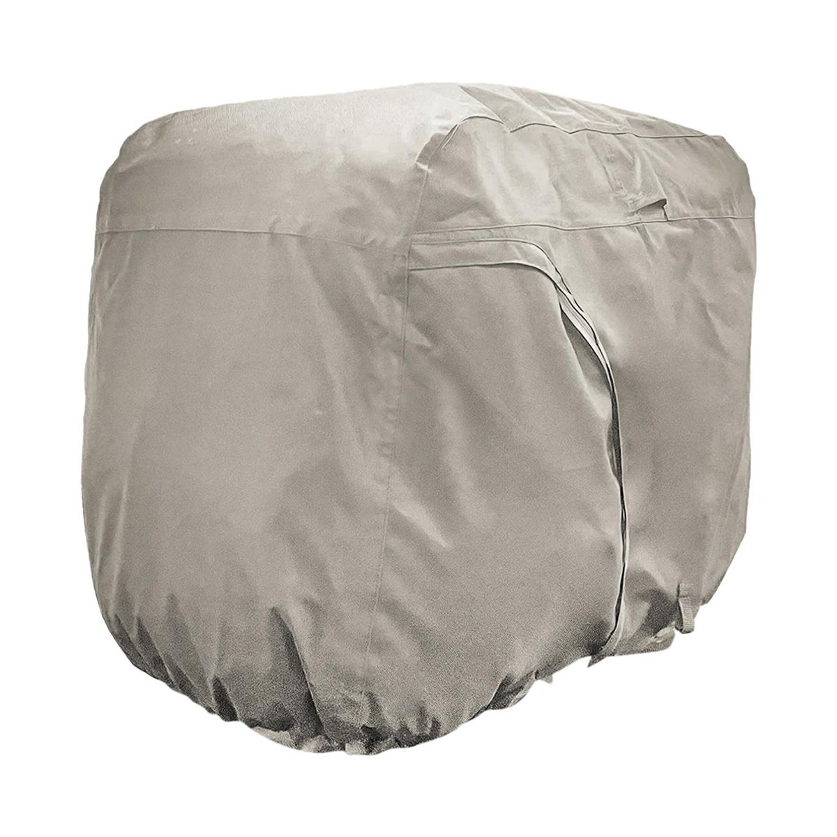 Premium Golf Cart Cover 2-Passenger Buggy Rain Cover Dustcover Khaki