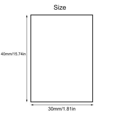 100pcs Food Storage Zipped Reclosable Transparent Poly Bags