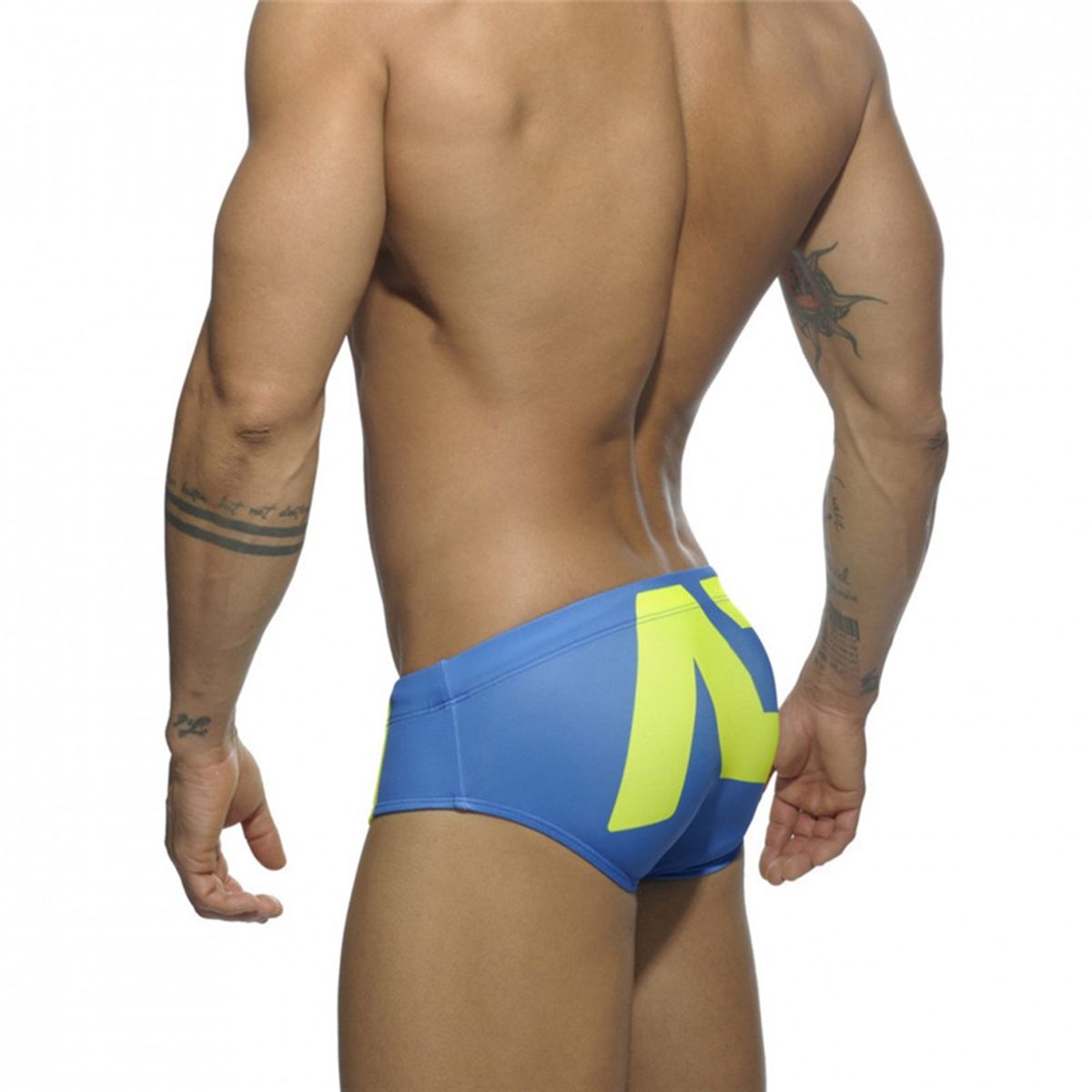 Beach Shorts Freedom Movement Swim Trucks Blue+Yellow