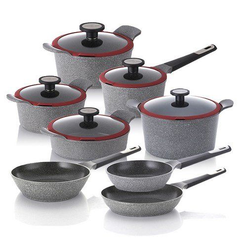 Neo Flam Induction Potte Pot & Frying Pan Set Of 8