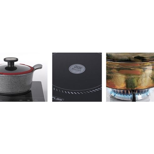 Neo Flam Induction Potte Pot & Frying Pan Set Of 8