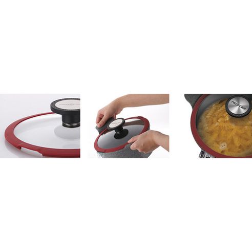 Neo Flam Induction Potte Pot & Frying Pan Set Of 8