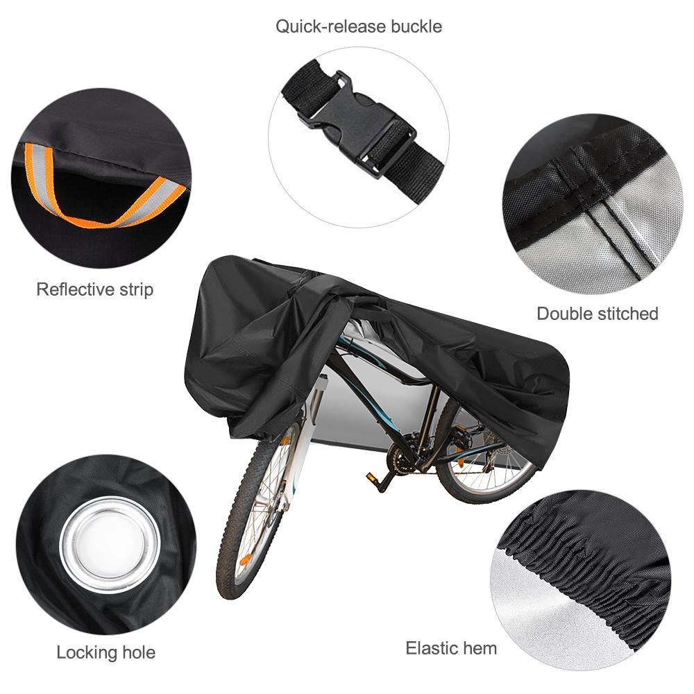 Bicycle Cover Outdoor Waterproof Bike Cover Rain Sun Dust Protection Cover for Mountain Road Bicycle