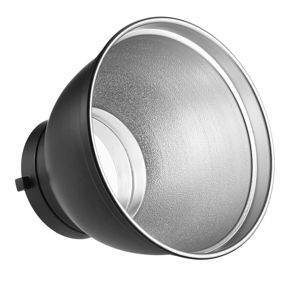 7'' Standard Reflector Diffuser Lamp Shade Dish with 60° Honeycomb Grid for Bowens Mount Studio Strobe Flash Light Speedlite
